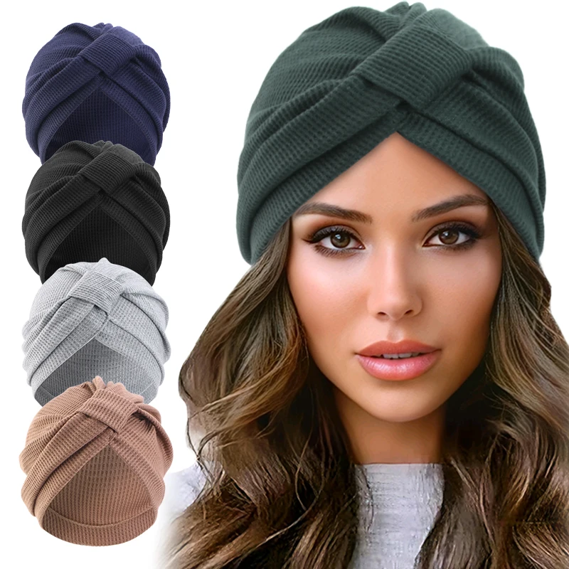 Women's Cotton Waffle Headscar - Ethnic Fashion India review and price