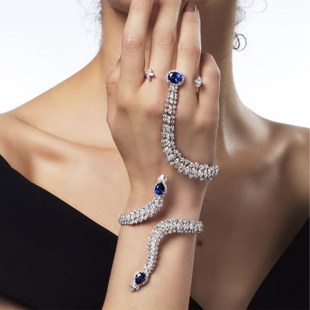 Stonefans Personality Snake Sh - Ethnic Fashion India review and price